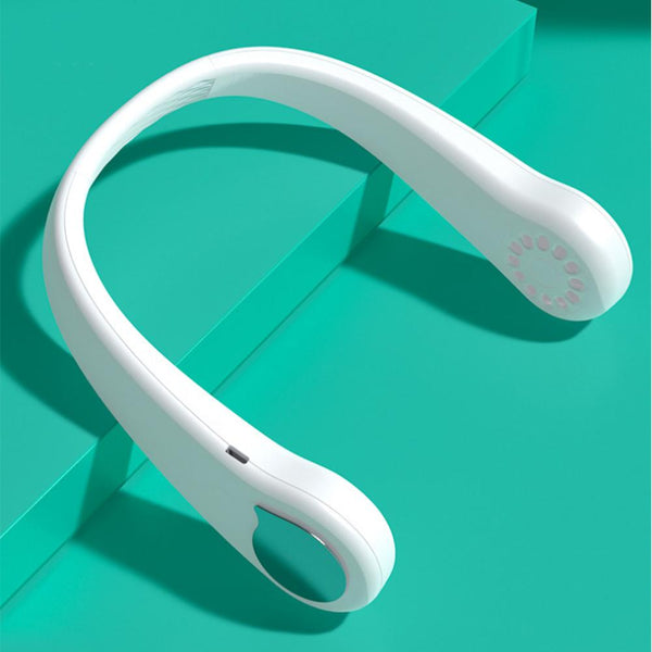 2020 Mini USB Lazy Hanging Leafless Neck Fan Ultra Quiet Wind Wearable Fan