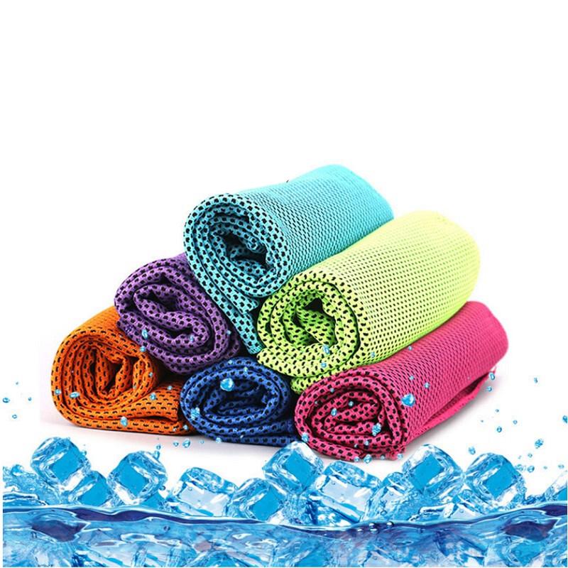 2Pcs Outdoor Sport Magic Cooling Towel Quick-Dry Ice Towels For Fitness Yoga Summer Enduring Instant Chill Towel