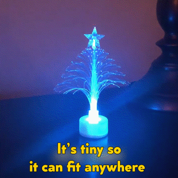 Xmas Tree Color Changing LED Light Lamp