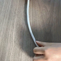 1.2m 3 in 1 Fast Charging Universal Mobile Phone Holder Data Cable Multifunctional Lazy Universal Desktop Holder Charging Cable