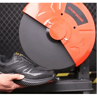 Four-season Work Safety Shoes With Steel Toe Anti-Bashing Anti-Puncture Safety Shoes Lightweight Anti-odor Breathable Shoes