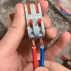 Spliceable Quick Connect Wires Terminals-2 in and 2 out (multiple combinations possible)