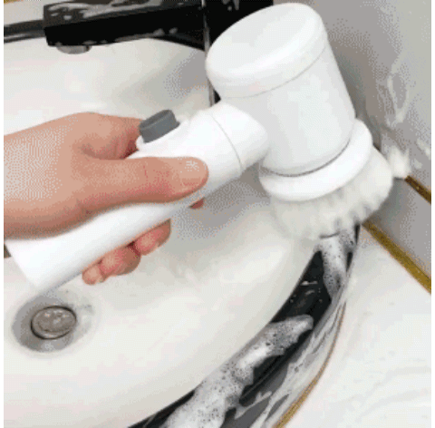 Handheld Electric Cleaning Brush Set