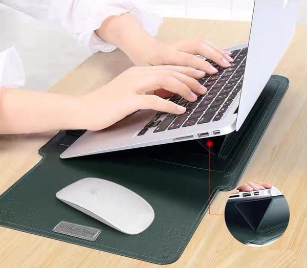 Premium Laptop Sleeve Bag Stand With Mouse Pad