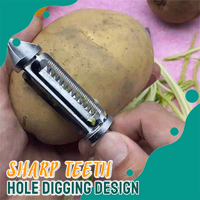 Multi-function Stainless Steel Peeler