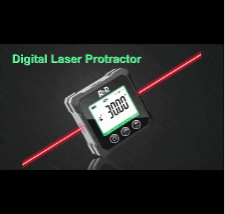 2023 New 3 in 1 Laser Digital Protractor Angle Measure Inclinometer Level Angle meter Rangefinder