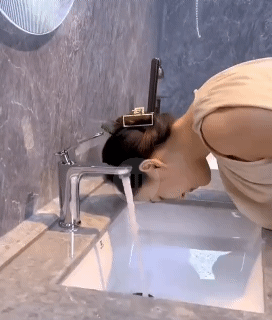 1080 Degree Rotating Faucet Extender Metal U Shaped Robotic Arm Universal Dual Model Splash-proof Filter Faucet Home Bathroom