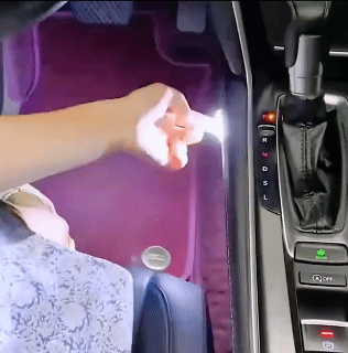 Car Atmosphere Light Touch Sensor USB Rechargeable Lighting Reading Light Decorative Atmosphere Light