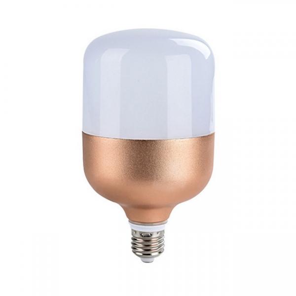 20W E27 Constant Current Flat Head Ultra White Light Bulb Golden (220V)