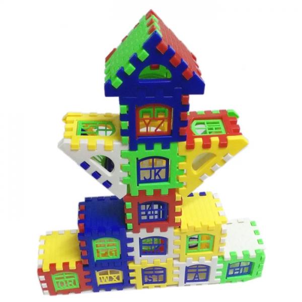 24pcs Baby Bricks House Building Blocks Construction Toy Kids Brain Game Learning Educational Toys