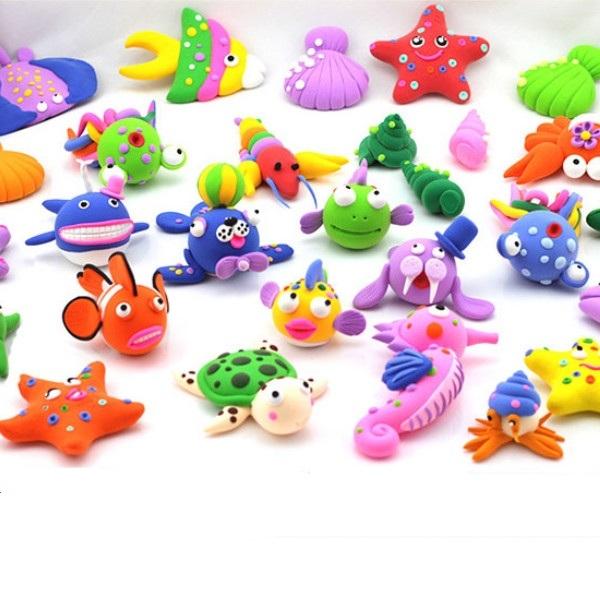 24 pcs Colorful DIY Soft Polymer Clay DIY Modelling Toy