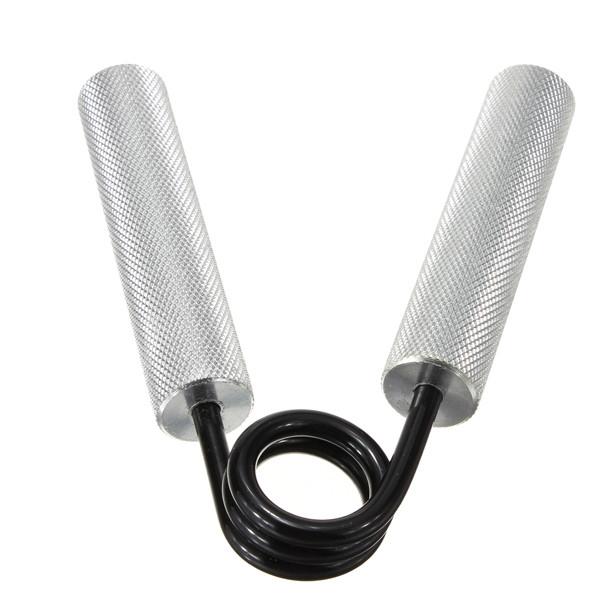 250LB Stronger Man Dynamometer Wrist Muscle Strength A-Type Handle Grips Exerciser Training Silver