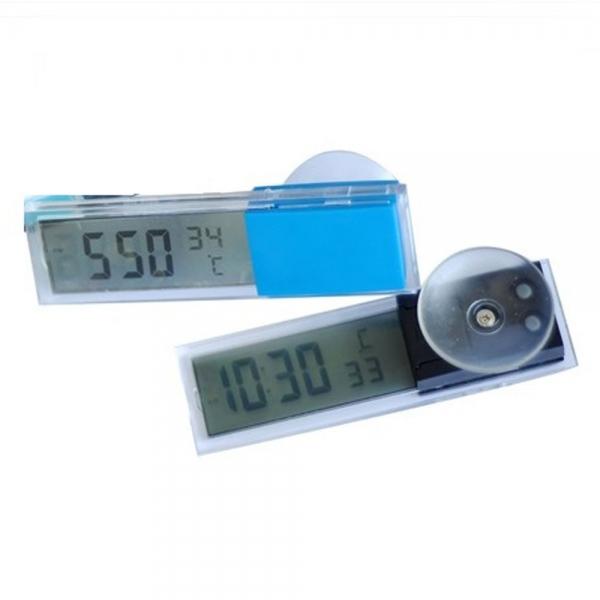 2-In-1 Multifunctional LCD Electronic Watch + Temperature Interior