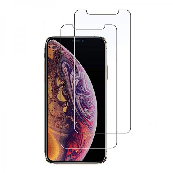 2PCs 0.3mm 9H 2.5D HD Tempered Glass Screen Protector for iPhone XR