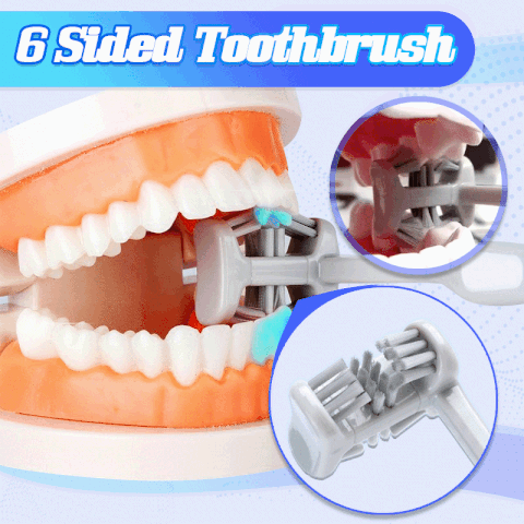 Six Sided All Rounded Toothbrush