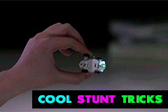 Pocket racing stunt car High-speed laser car 360° rotating stunt racing children adult toy