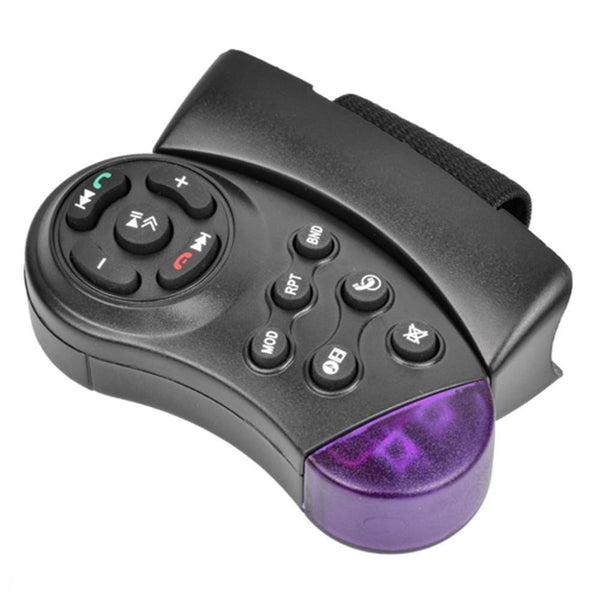 Car Steering Wheel Wireless Remote Control 11 Buttons Multimedia Key IR Remote Controller For Car Radio CD DVD MP5 Player