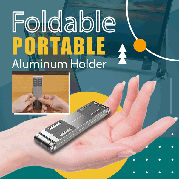 Magic Stand Mobile Phone Tablet PC 3 in 1 Foldable Portable Aluminum Stand