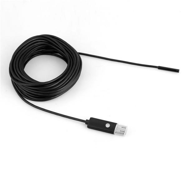 2M 2-in-1 6-LED 5.5mm Lens Waterproof Android/PC Endoscope Inspection Borescope Camera