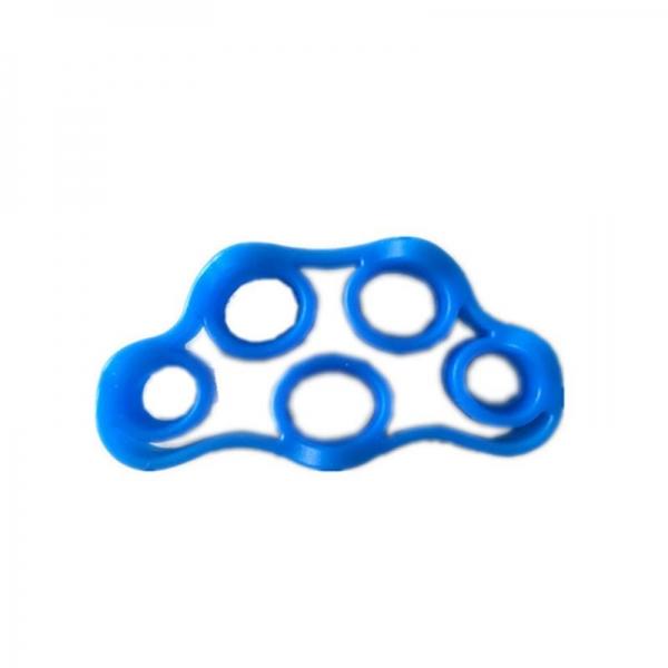 2 pcs Finger Trainer Hand Grip Exerciser for Guitar Bass Ukulele Piano Violin Music Players Sapphire Blue