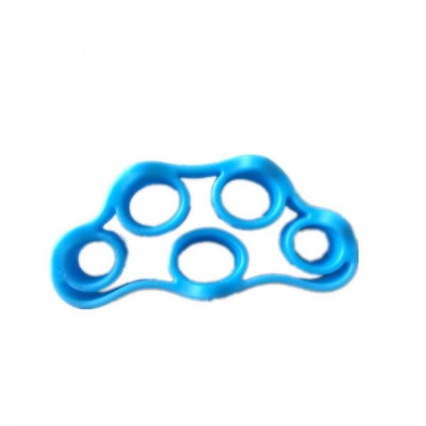 2pcs Finger Trainer Hand Grip Exerciser for Guitar Bass Ukulele Piano Violin Music Players  Sky Blue