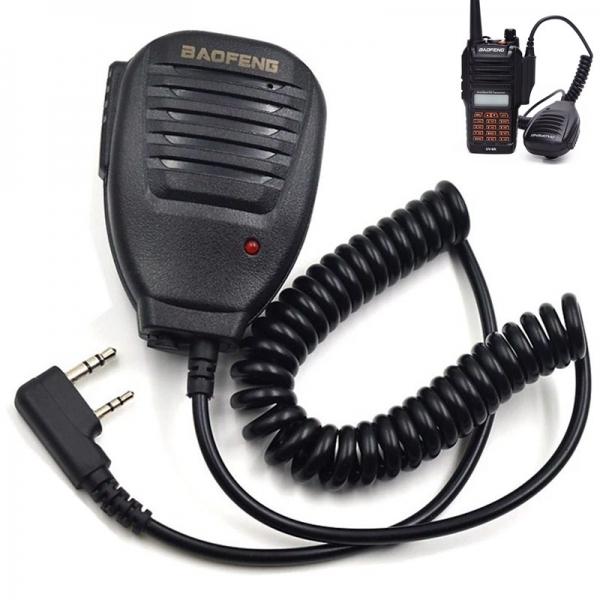 Baofeng Mini Shoulder Microphone Handheld Speaker Mic for Portable Two Way Radio Walkie Talkie BF-888S UV-5R UV-5RE UV-6R