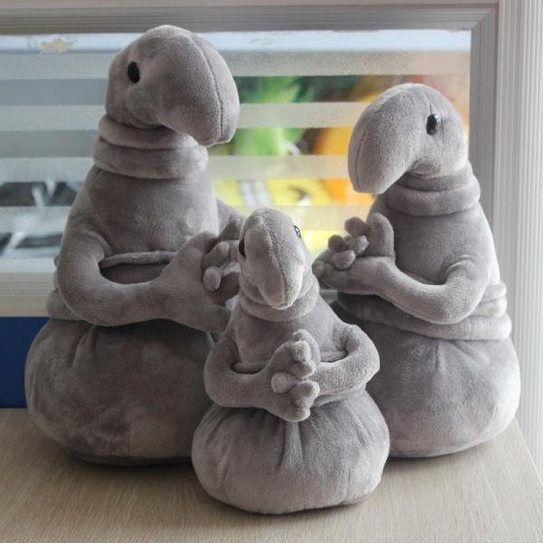 30cm Waiting Plush Toy Zhdun Meme Tubby Gray Blob Zhdun Plush Doll Homunculus Loxodontus