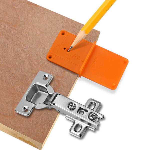 35/40mm Woodworking Punch Hinge Drill Hole Opener Locator Guide Drill Bit Hole Tools Door Cabinets DIY Template Woodworking Tool
