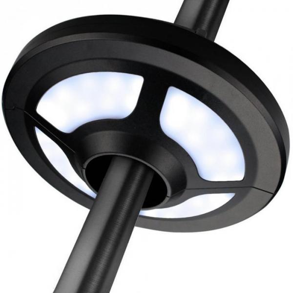 36 LED 2 Brightness Mode Battery-Operated / USB Charge Cordless Patio Umbrella Pole Light  Camping Tent Lamp