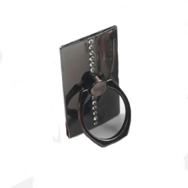 360 Degree Rotating Luxury Diamond Ring Tablet Mount Stand Holder Phone Accessory Universal for iPhone Motorola Samsung LG iPad Black