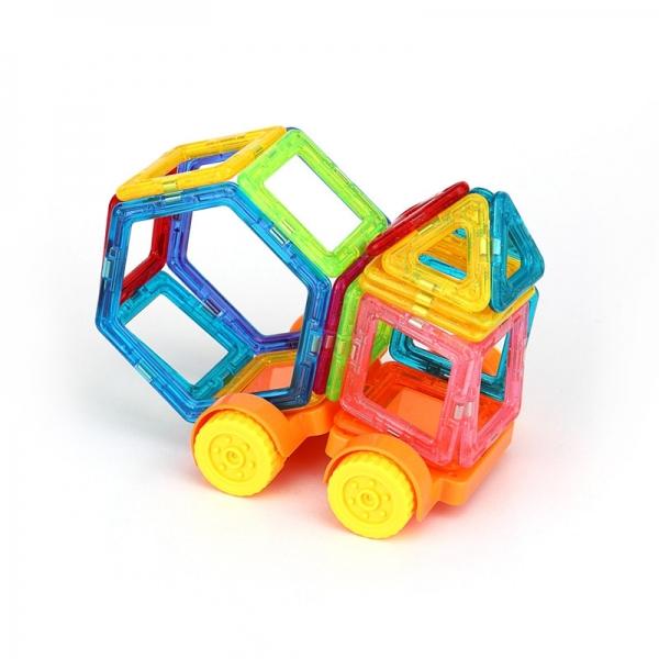 38pcs Colorful Intelligent Educational DIY 3D Magnetic Toy Building Pieces Construction Building Blocks Toys