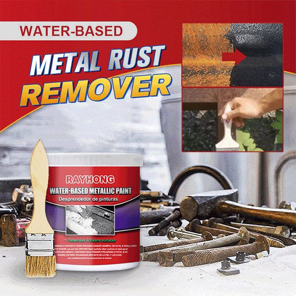 Water-based Metal Rust Remover Metallic Paint