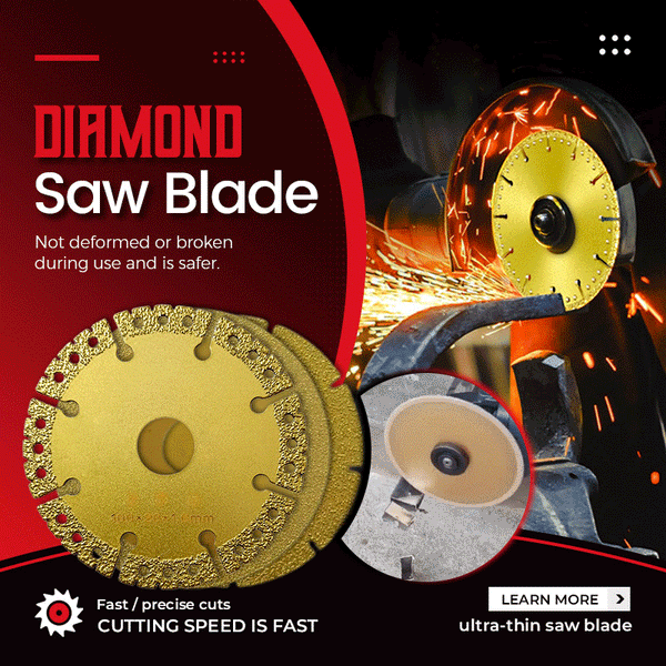 Diamond Saw Blade Various High Hardness Metal Cutting Discs Precise Cuts Metal For Outer diameter 100mm