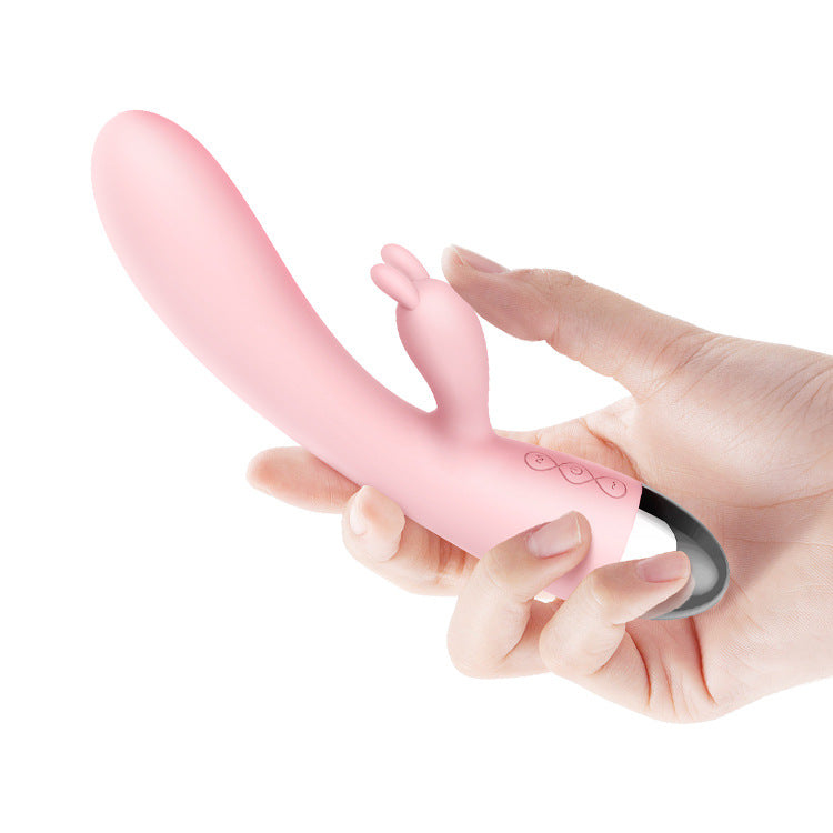 Leten® Female Waterproof Heating Vibrator Rabbit Massager Masturbation Device for Women