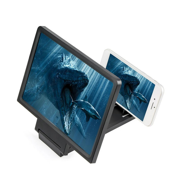 3D Phone Screen Amplifier HD Magnifier Universal Video Amplifier Smartphone Stand Folding Desktop Holder for iPhone Samsung Phone