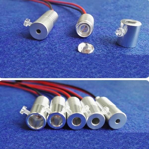 3W 12V Side Optical Fiber Light Source / Car Atmosphere Light Guide Strip Led Light Source 3mm Red