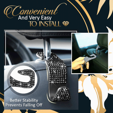 2PCS Car Backseat Hooks