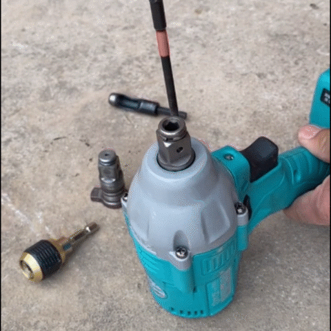 Four Square Sleeve Shaft Electric wrench multifunctional output shaft T-bit socket