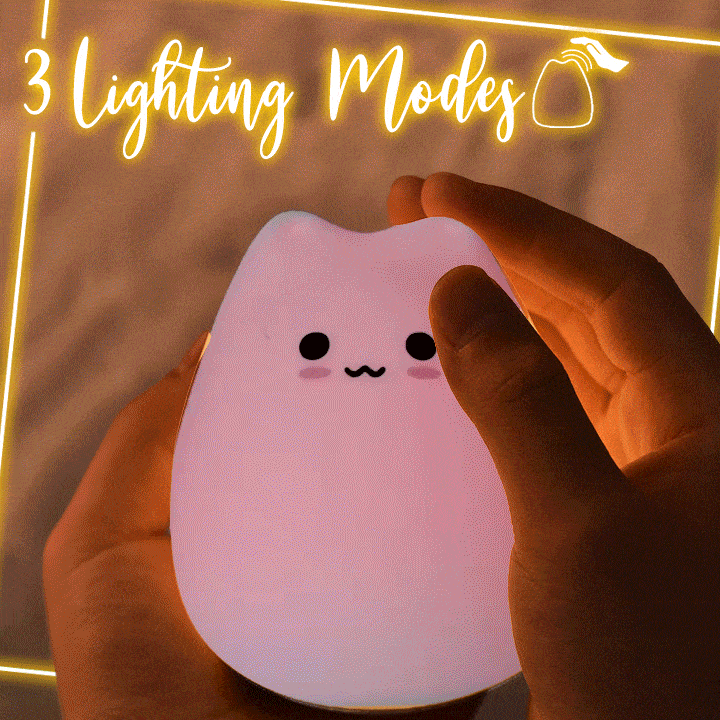 Colorful Cat Nightlight