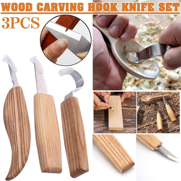 Wood Carving Hook Tools Set