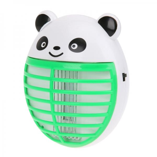 Home Room Safe Cartoon LED Mosquito Killer Light - Green