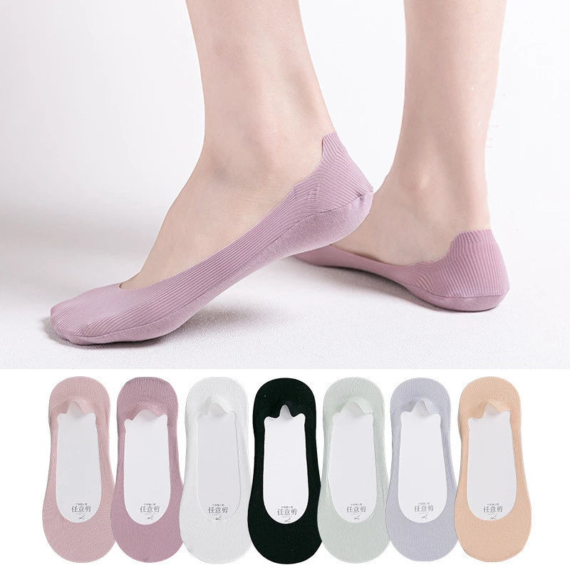 Invisible Non-slip Ice Silk Socks