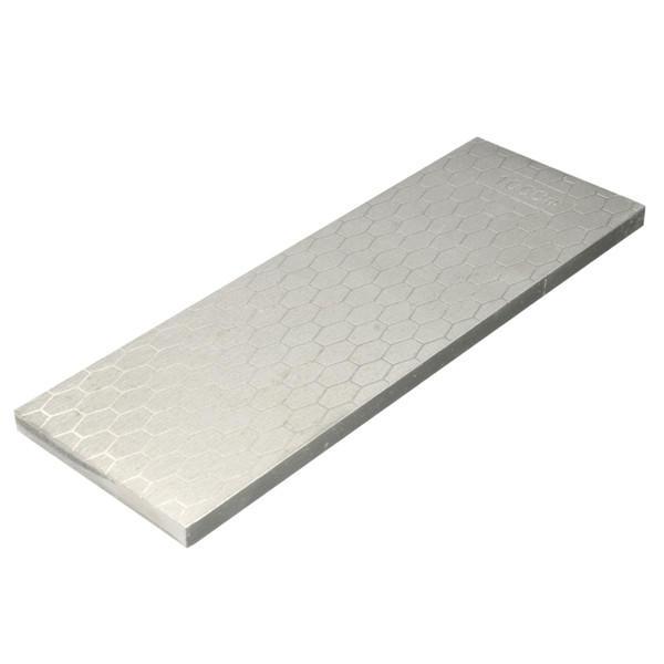 400&1000 Grit Diamond Sharpening Stone Double Sided Knife Sharpener Polishing Tool - silver