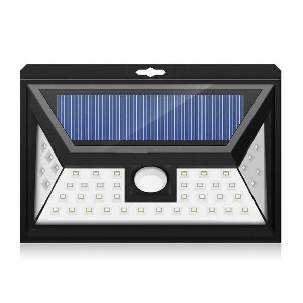 44 LED Solar Power PIR Motion Sensor Light Outdoor Garden Waterproof Wall Light Emergency Lamp