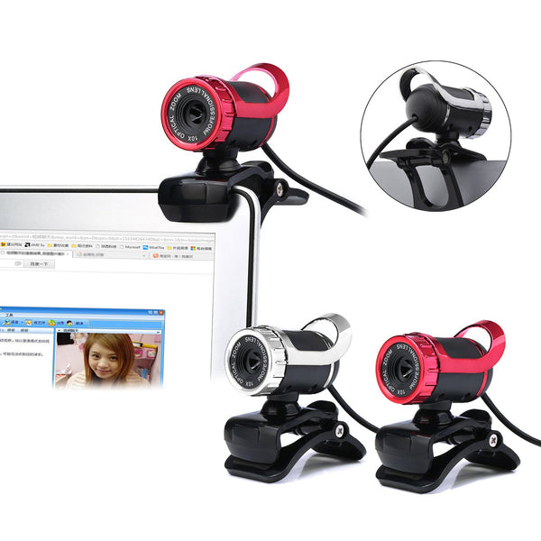 High quality 360 Degree USB 12M HD Webcam Web Cam Clip-on Digital Camcorder with MIC Microphone for Laptop PC Computer