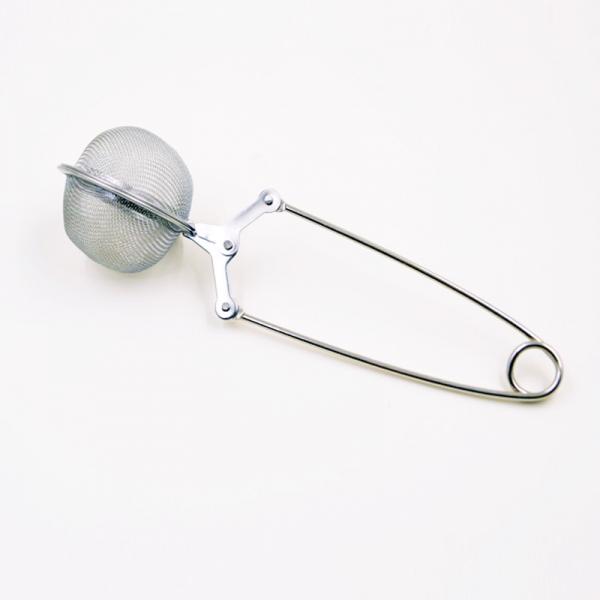 4.5CM Diameter Stainless Steel Handle Tea Mesh Ball Filter Strainer