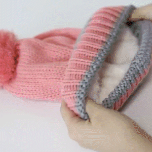 3 in 1 Wool Knitted Hat Scarf and Mask Warm Set Winter Set (Mask+Hat+Scarf)