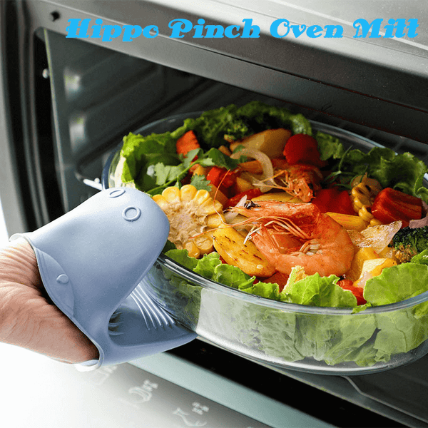 Hippo Pinch Oven Mitt