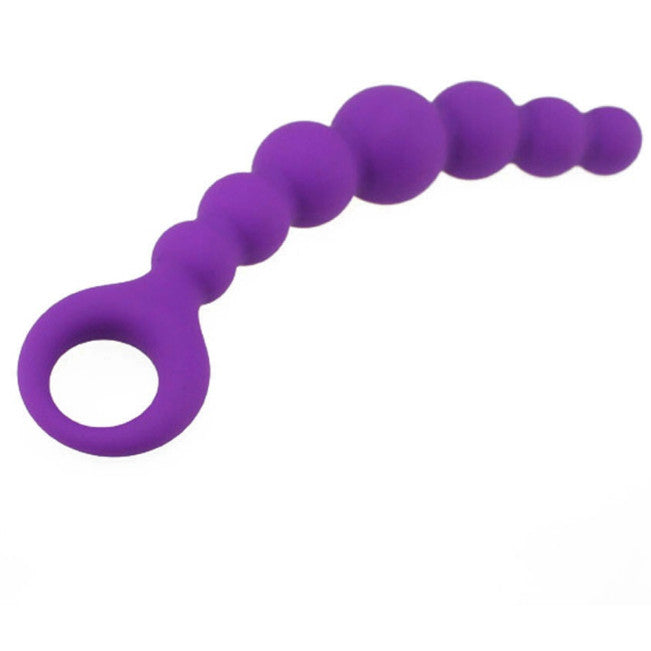 Silicone Anal Beads Butt Plugs Male Prostate Massager Anal Sex Toy