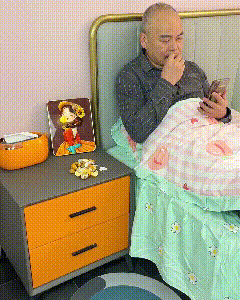 2PCS Hanging Trash Can Blue